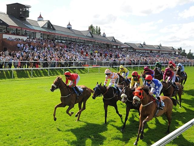 There is racing at Pontefract on Monday afternoon